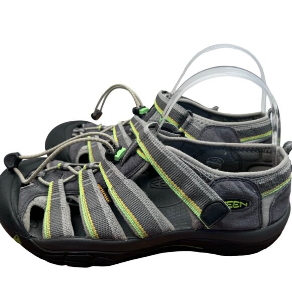 Keen Newport H2 Waterproof Hiking Sport Sandals Women US 7 UK 6 EU 39 Gray Green - Picture 2 of 16